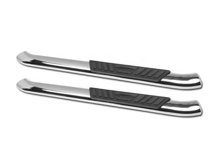 I3 Enterprise - I3 2007-2018 Toyota Tundra Regular Cab 5" Bent End Side Step Bars (Polish)