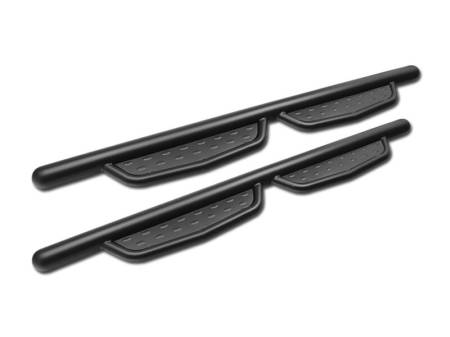 I3 Enterprise - I3 2005-2018 Toyota Tacoma Access Cab 3" Hoop Step Nerf Bars (Matte Black)