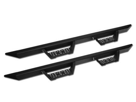 I3 Enterprise - I3 1998-2001 Dodge Ram 1500 Quad Cab Modular Step Side Step Bars (Matte Black)