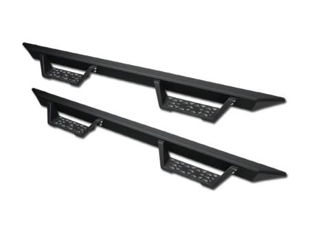 I3 Enterprise - I3 2007-2018 Chevy Silverado/2007-2018 Gmc Sierra (Excl. 2011-Up Diesel Model) Extended Cab Modular Step Side Step Bars (Matte Black)