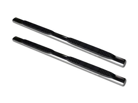 I3 Enterprise - I3 99-09 Chevy Silverado Crew Cab 5" 201 Oval Side Step Bar (Chrome)