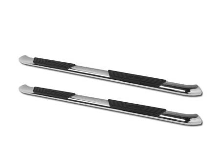 I3 Enterprise - I3 1999-2015 Chevy Silverado/Gmc Sierra Crew Cab (Excl. 2011-Up Disel Model) 5" Bent End Side Step Bars (Polish)