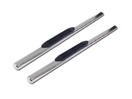 I3 Enterprise - I3 99-09 Chevy Silverado Regular Cab 4" Stainless Steel Oval 201 Side Step Bar (Chrome)