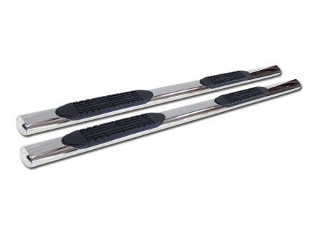 I3 Enterprise - I3 04-10 Nissan Titan Crew Cab 4" Stainless Steel Oval 201 Side Step Bar (Chrome)