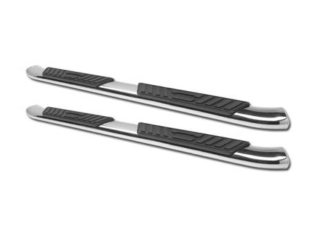 I3 Enterprise - I3 2004-2017 Nissan Titan King (Extended) Cab 5" Bent End Side Step Bars (Polish)