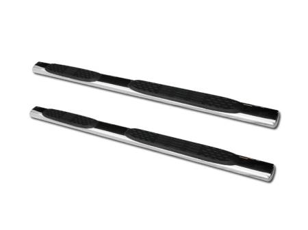 I3 Enterprise - I3 05-09 Toyota Tacoma Double Cad 5" 201 Stainless Steel Step Bar (Chrome)