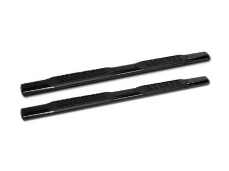 I3 Enterprise - I3 02-08 Dodge Ram 1500/2500/3500 Quad Cab 4" Stainless Steel Oval Side Step Bar (Black)