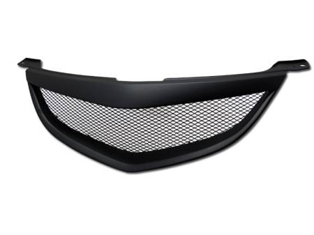 I3 Enterprise - I3 04-06 Mazda3 4Dr Abs Front Grill W/Aluminum Mesh (Black)