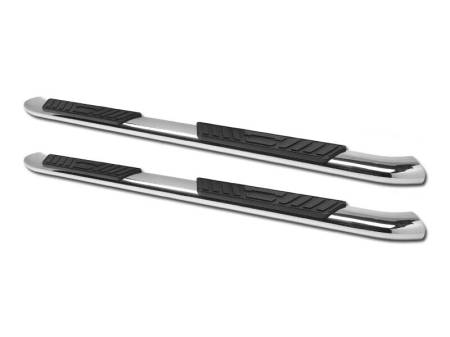 I3 Enterprise - I3 1998-2001 Dodge Ram Quad Cab 5" Bent End Side Step Bars (Polish)