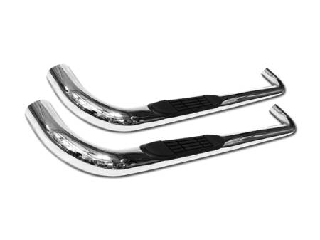 I3 Enterprise - I3 1999-2003 Ford F150 Regular Cab 3" Stainless Steel 201 Side Step Bar (Chrome)