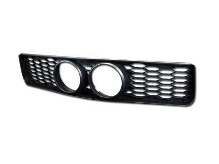 I3 Enterprise - I3 05-09 Ford Mustang Gt Honeycomb Mesh Front Grille W/O Fog Light W/O Logo (Black)