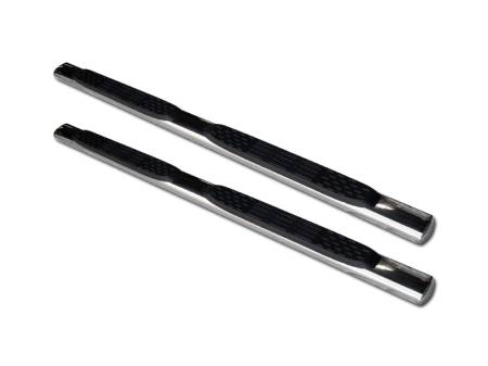 I3 Enterprise - I3 01-03 Ford F150 Supercrew Cab 5" Stainless Steel Oval 201 Side Step Bar (Chrome)