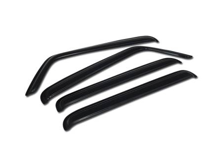 I3 Enterprise - I3 07-17 Jeep Wrangler 4Dr Window Visor 4Pcs