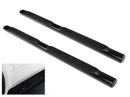 I3 Enterprise - I3 2005-2011 Dodge Dakota - 5" Oval Side Step Bar - Quad Cab - Black