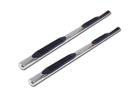 I3 Enterprise - I3 2005-2011 Dodge Dakota Extended Cab 4" Stainless Steel Oval 201 Side Step Bar (Chrome)