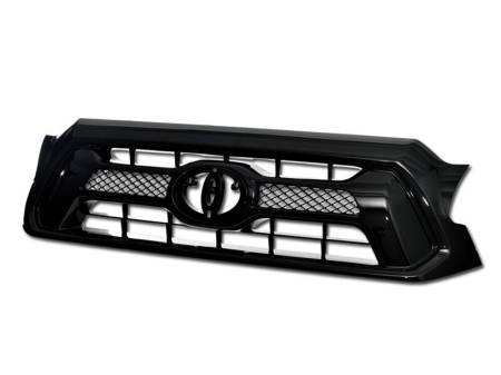 I3 Enterprise - I3 2012-2015 Toyota Tacoma - Oem Style Front Grill - Black