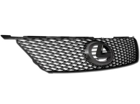 I3 Enterprise - I3 2006-2008 Lexus Is250 / Is350 Model Only ( Will Not Fit On Is-F & The Is Model With Pre-Collision System ) - Mesh Style Front Grille - Matte Black