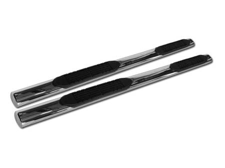 I3 Enterprise - I3 04-08 Ford F150 Crew Cab 4" Stainless Steel Oval 201 Side Step Bar (Chrome)