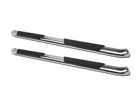 I3 Enterprise - I3 2004-2014 Ford F-150 Super Crew Cab 5" Bent End Side Step Bars (Polish)