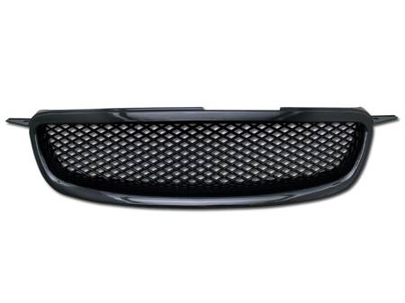 I3 Enterprise - I3 2003-2005 Toyota Corolla Type-R Mesh Style Abs Grill (Black)