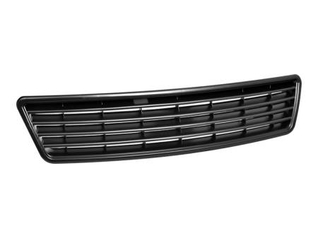 I3 Enterprise - I3 1998-2001 Audi A6 Front Grill W/O Logo Base - Abs Front Grille - Black