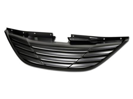 I3 Enterprise - I3 2010-2013 Hyundai Sonata Honrizontal Grill - Matte Black