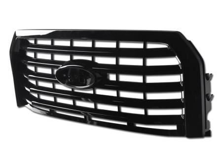 I3 Enterprise - I3 2015-Up Ford F150 - Oem Style - Horizontal - Front Grill - Black