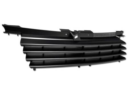 I3 Enterprise - I3 1999-2004/2005 Volkswagen Jetta Mk4 Models - Horizontal Front Bumper Grill Grille - Matte Black