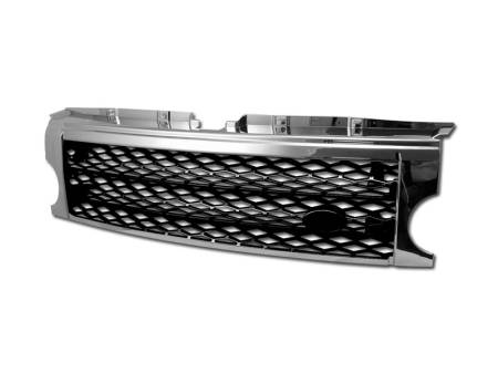 I3 Enterprise - I3 05-09 Land Rover Discovery Lr3 Honey Comb Mesh Grill (Chrome/Black)