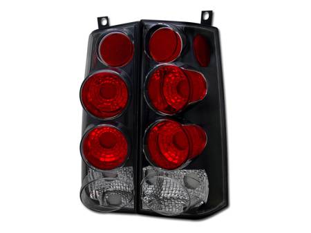 I3 Enterprise - I3 03-05 Gmc Savana Altezza Tail Lights (Jdm Black)