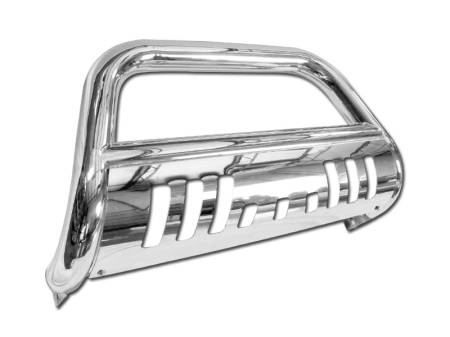 I3 Enterprise - I3 2005-2011 Dodge Dakota Stainless Steel 201 Bull Guard (Chrome)