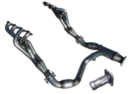 ARH (American Racing Headers) - ARH 2007-2013 GM 6.0L Truck 1-3/4in x 3in Long System w/ Cats