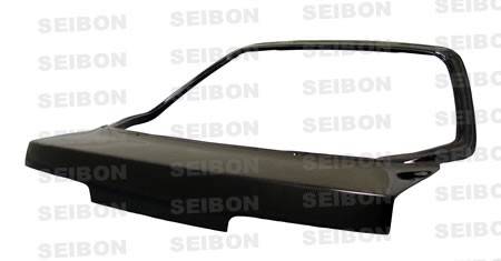 Seibon Carbon - Seibon OEM-style carbon fiber trunk lid for 1990-1993 Acura Integra 2DR