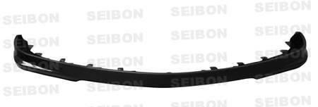 Seibon Carbon - Seibon DL-style carbon fiber front lip for 2003-2005 Mitsubishi EVO8