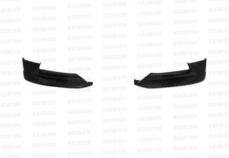 Seibon Carbon - Seibon TA-style carbon fiber front lip for 2008-2010 BMW E92 M3 Coupe