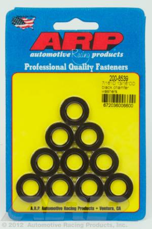 ARP - ARP 7/16 ID 13/16 OD black chamfer washers 200-8539