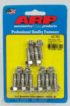 ARP - ARP Stamped steel covers SS valve cover stud kit 400-7602