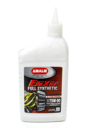 Amalie Motor Oil - Amalie Gear Oil - Elixir - 75W90 - Synthetic - 1 qt - Each