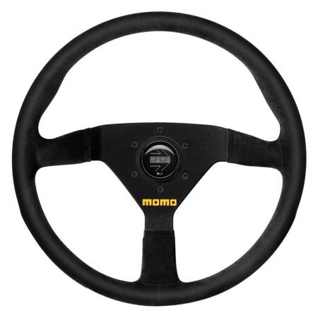 Momo - Momo MOD78 Steering Wheel 320 mm - Black Suede/Black Spokes