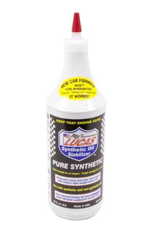 Lucas Oil - Lucas Motor Oil Additive - Heavy Duty Oil Stabilizer - Synthetic - 1 qt - Each