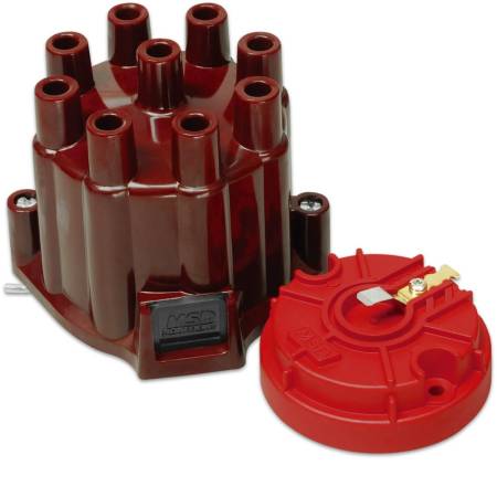 MSD Ignition - MSD Distributor Cap and Rotor, MSD/GM V8 Points