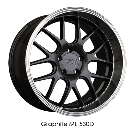 XXR Wheels - XXR Wheels Rim 530D 18x9 5x114.3 ET20 73.1CB Graphite / ML