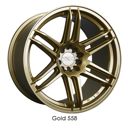 XXR Wheels - XXR Wheel Rim 558 18X9.75 5x100/5x114.3 ET19 73.1CB Gold
