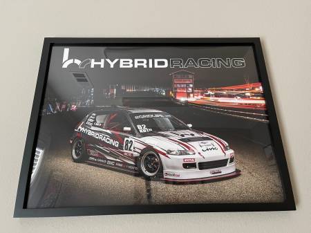 Hybrid Racing - Hybrid Racing x Eric Kutil Racing #82 GLTC Racecar Poster