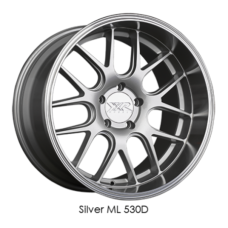 XXR Wheels - XXR Wheels Rim 530D 19x9 5x114.3 ET20 73.1CB Silver / ML