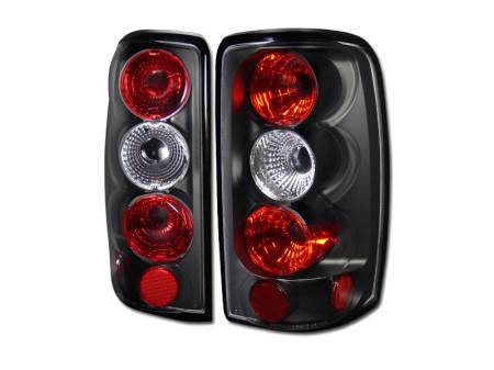 I3 Enterprise - I3 00-06 Chevy/Gmc Yukon/Denali/Tahoe/Suburban Euro Tail Lights (Jdm Black)