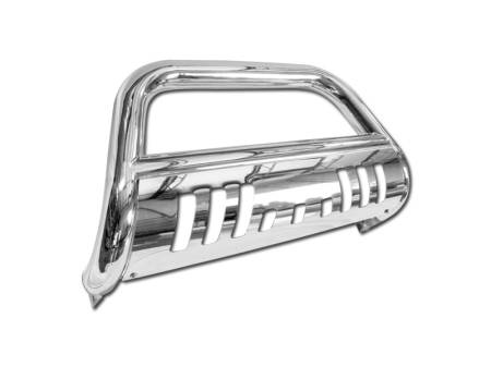 I3 Enterprise - I3 00-04 Nissan Frontier Stainless Steel 201 Bull Guard (Chrome)