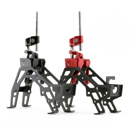 Hybrid Racing - Hybrid Racing Adjustable Short Shifter Assembly (16-20 Civic) Red