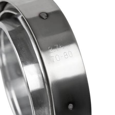 Spec'D Tuning Products - Spec-D Universal 2.5" Mild Steel V-Band Clamp Assembly