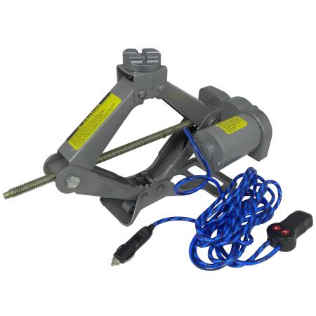 Spec'D Tuning Products - Spec-D Universal 12v 2-Ton Emergency Electric Scissor Jack & Impact Wrench Kit